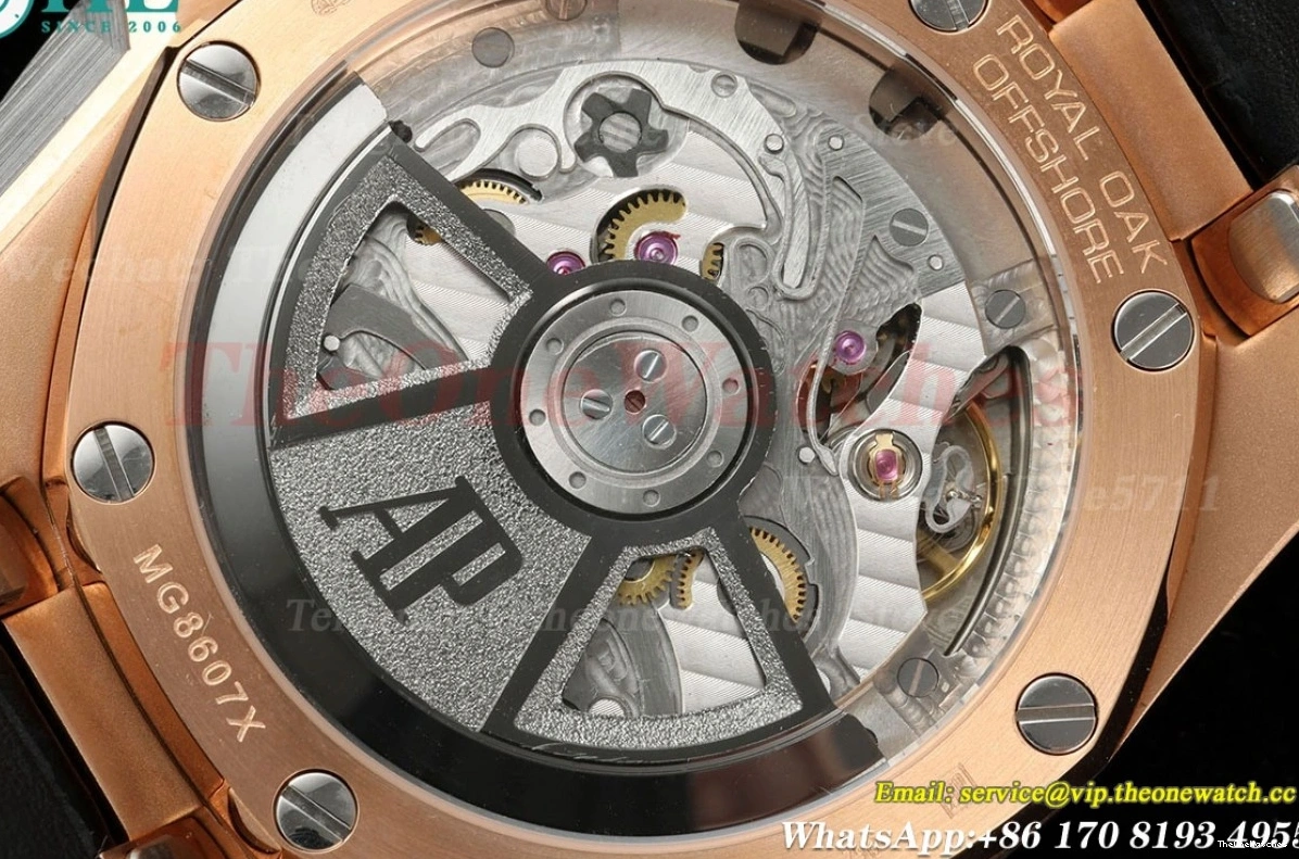 Oak Wht LE Royal 43mm RG 26420 A4401 APPF Offshore Black 0305